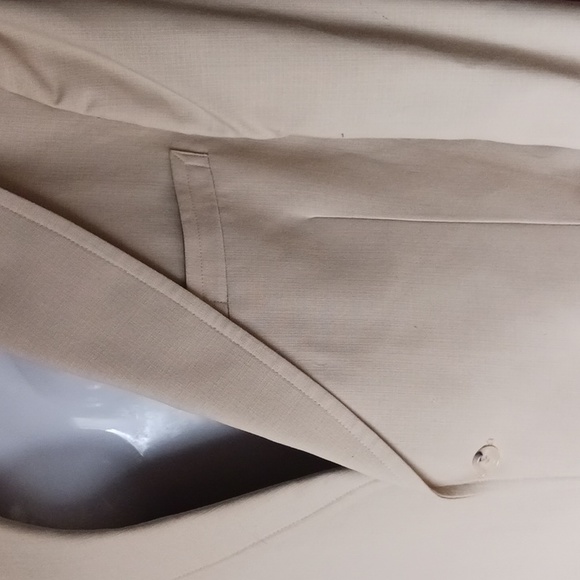 VINTAGE century club  Men's suit tan color  jacket size 44 W - Picture 5 of 9